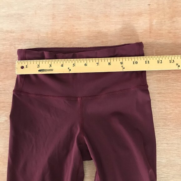 Lululemon Speed Wunder Mid Rise Tight 28" Leggings Women 2 Purple Speckle - Picture 9 of 15